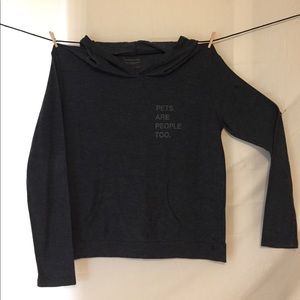 ‘Pets are people too’ hoodie